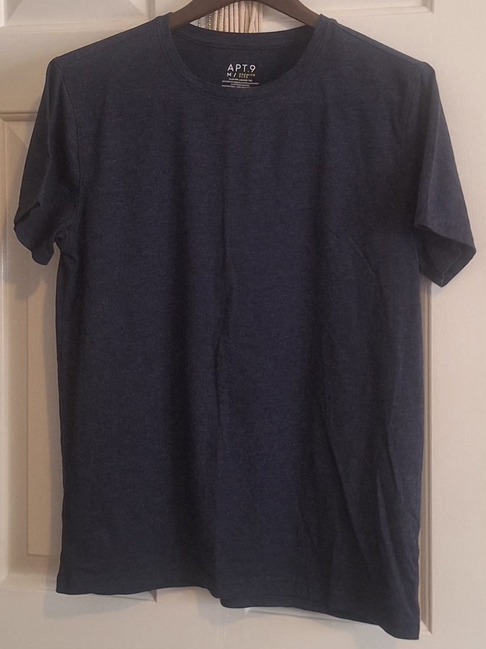 Apt. 9 Women's Navy Short Sleeve Crew Tee